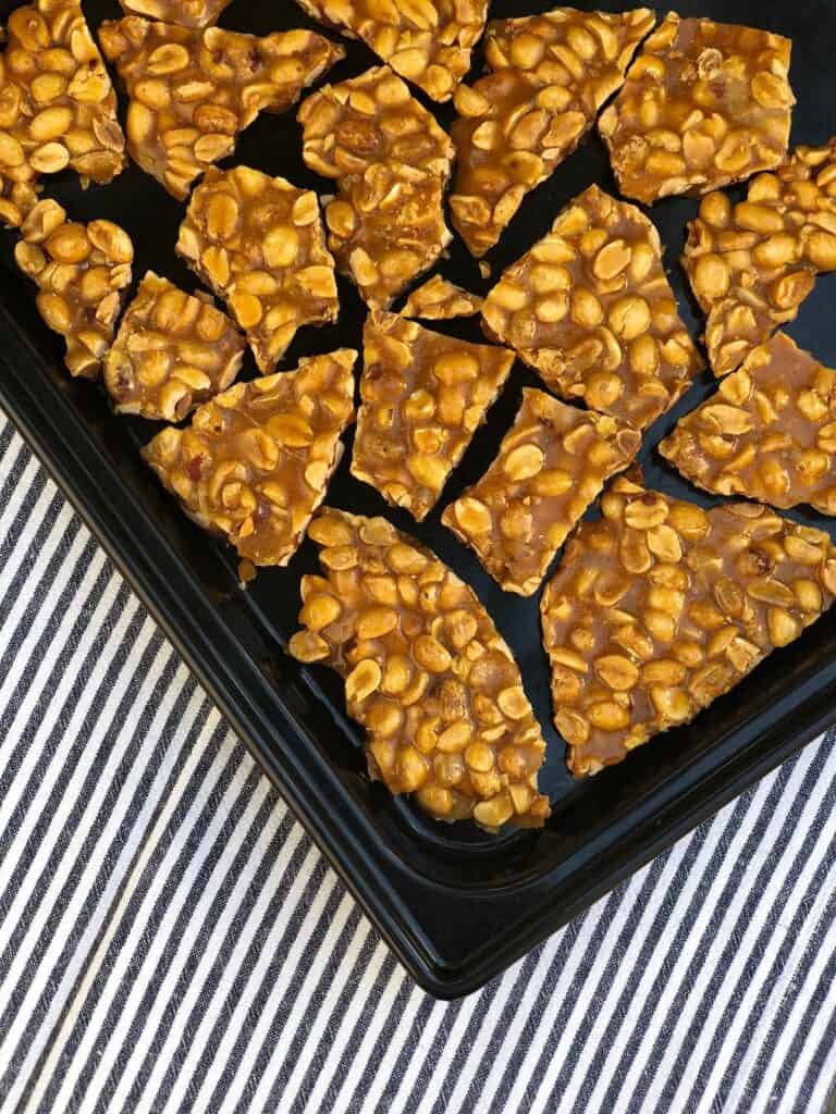 Sea Salt Peanut Brittle, Recipes by Clarke Showroom, CT