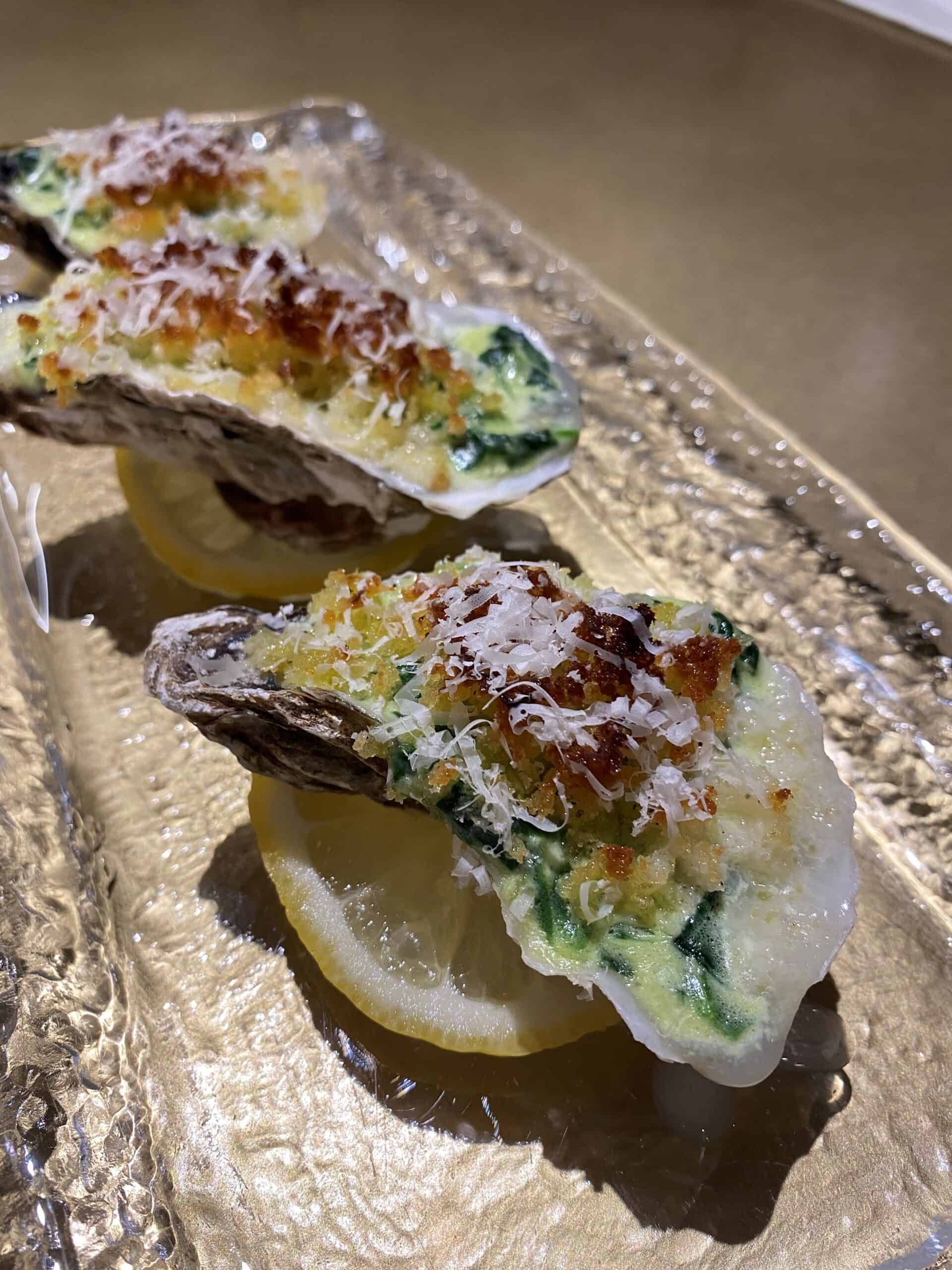 Oysters Rockefeller