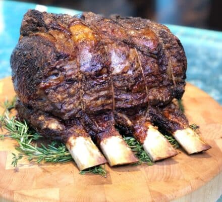 prime rib made with wolf oven