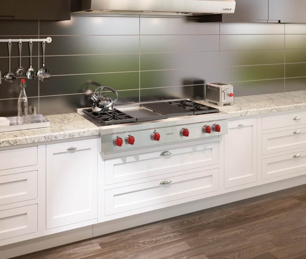 Wolf Rangetops for Culinary Versatility