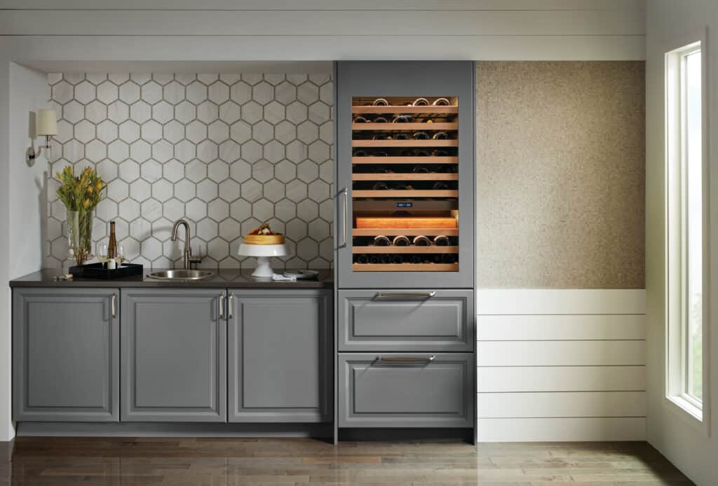 Image showcasing Sub-Zero Wine Storage For Your Dream Kitchen