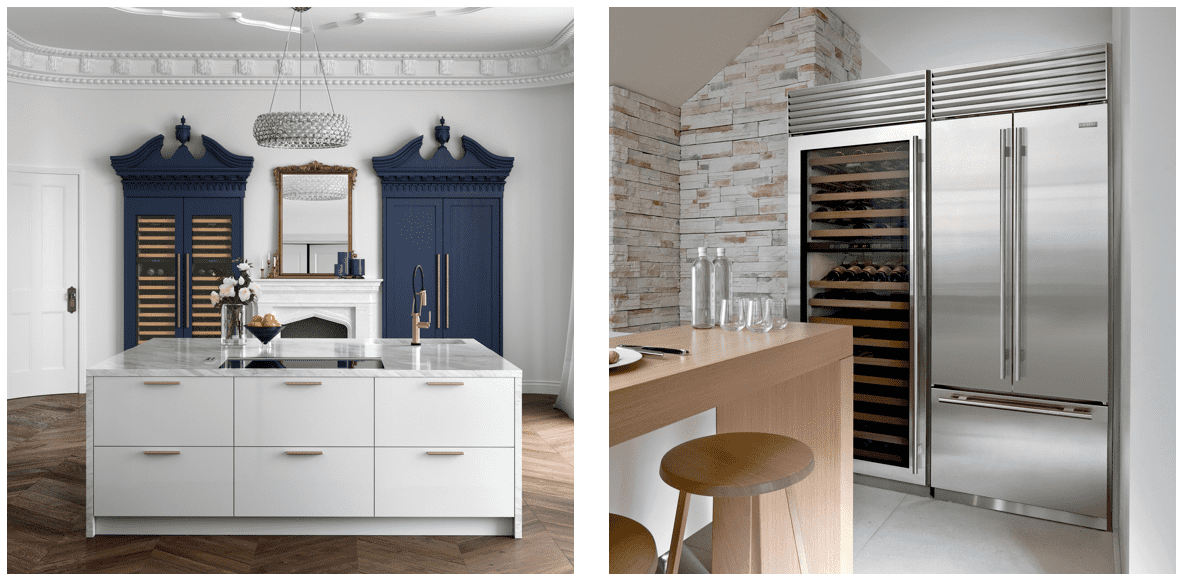 Sub-Zero Wine Storage For Your Dream Kitchen - Exclusive Scandinavian Apartments With Sub-Zero Wine Storage