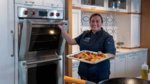 Chef Vanessa explains how to get the most out of luxury appliances, including the Wolf convection oven, convection steam oven and many others.